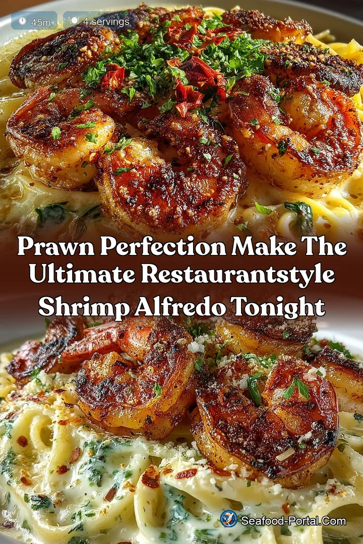 Prawn Perfection Make the Ultimate RestaurantStyle Shrimp Alfredo Tonight