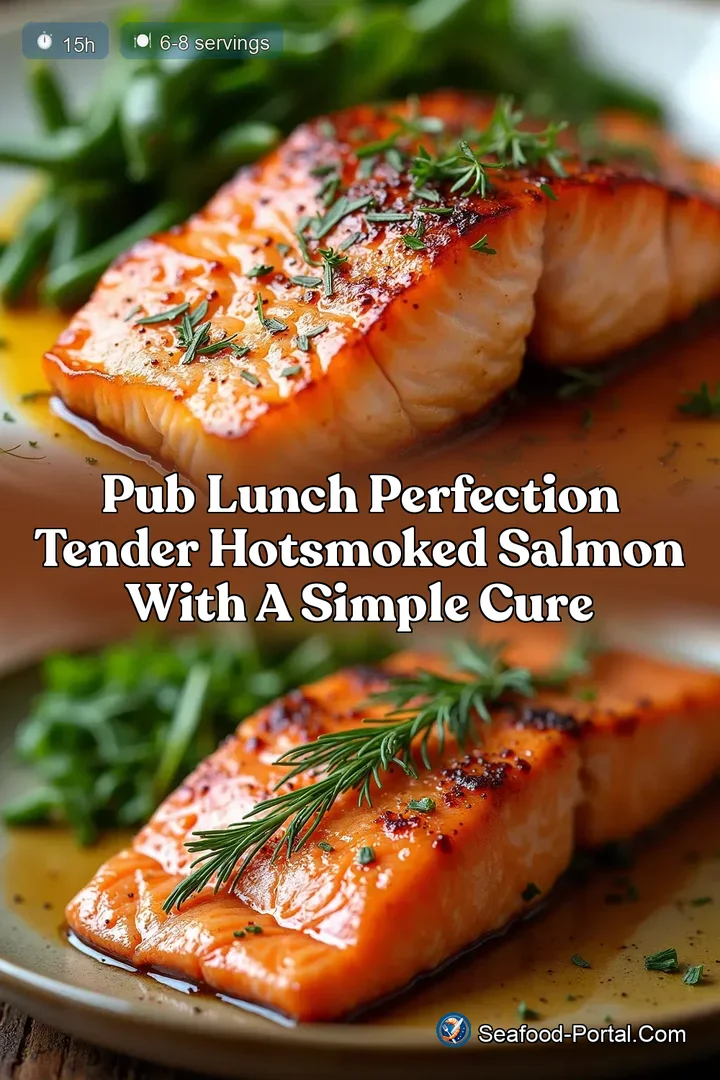 Pub Lunch Perfection Tender HotSmoked Salmon with a Simple Cure
