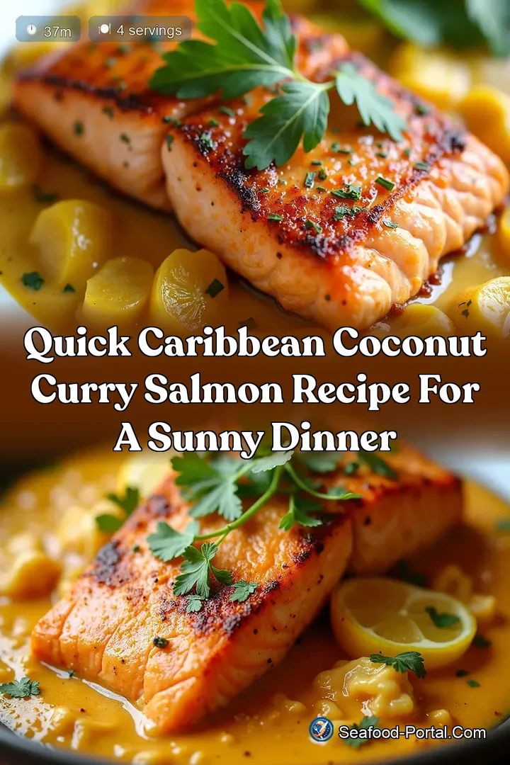 Quick Caribbean Coconut Curry Salmon Recipe for a Sunny Dinner