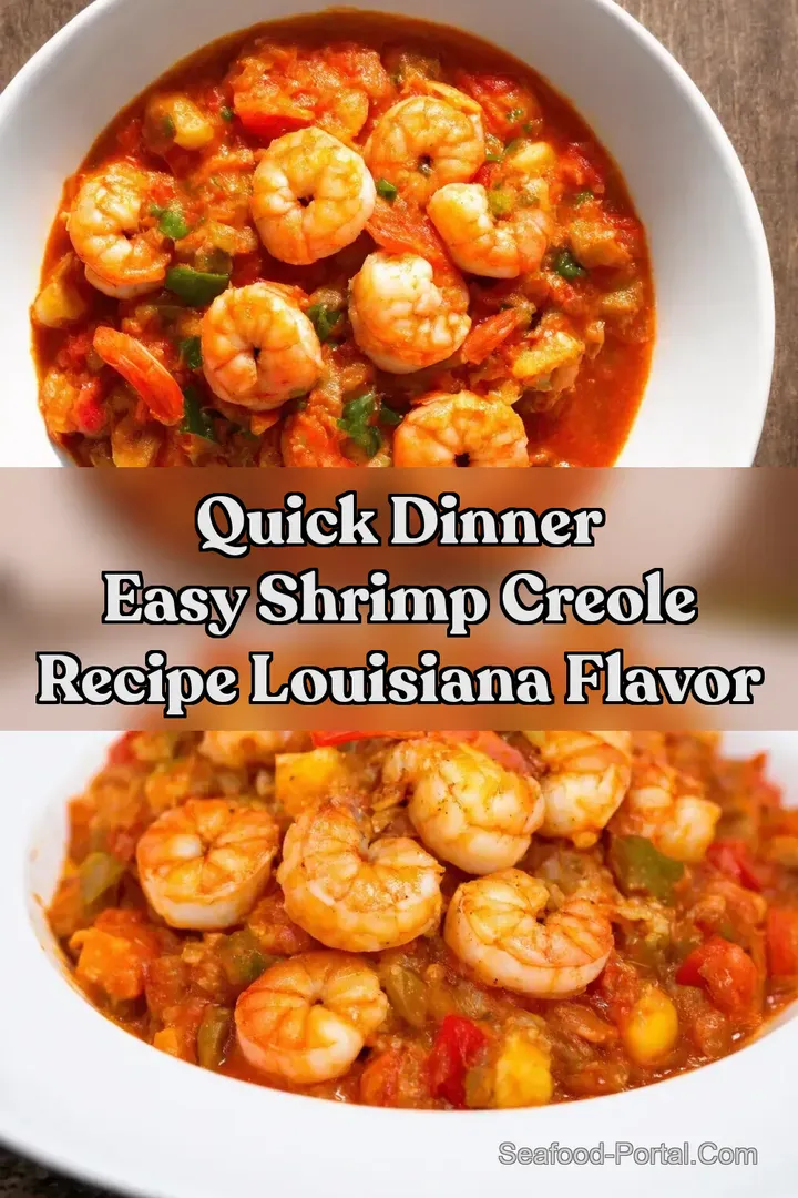 Quick Dinner EASY SHRIMP CREOLE RECIPE Louisiana Flavor