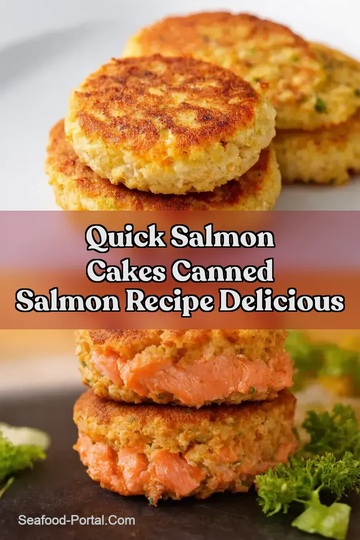 Quick Salmon Cakes Canned Salmon Recipe Delicious