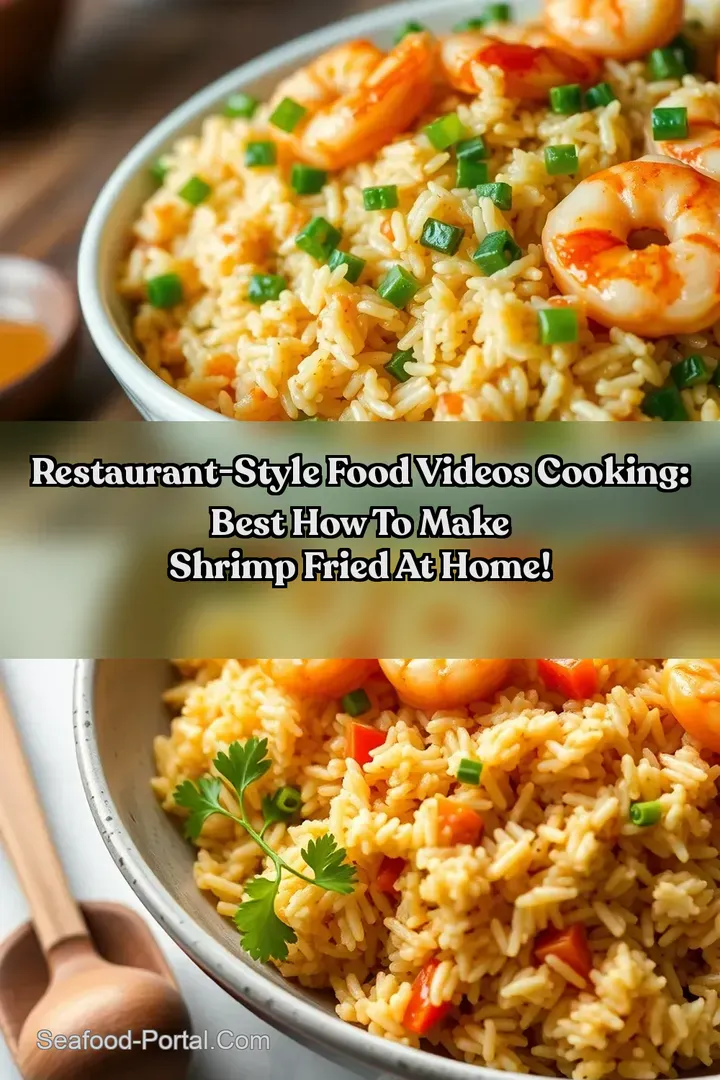 Restaurant-Style Food Videos Cooking: Best How To Make Shrimp Fried At Home!