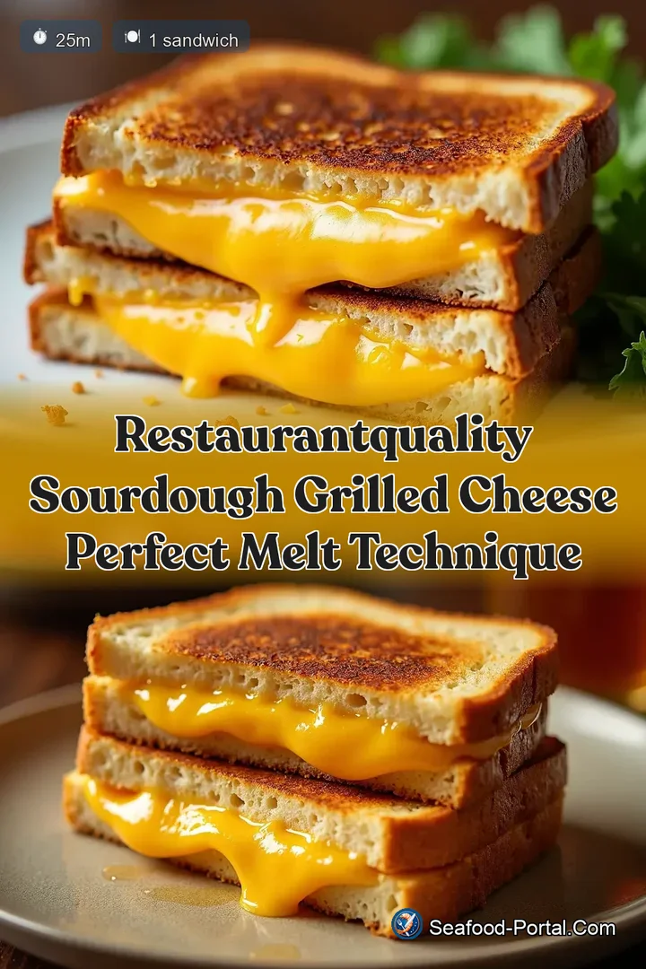 RestaurantQuality Sourdough Grilled Cheese Perfect Melt Technique