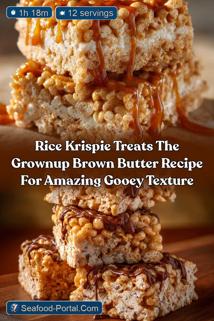 Rice Krispie Treats The GrownUp Brown Butter Recipe for Amazing Gooey Texture
