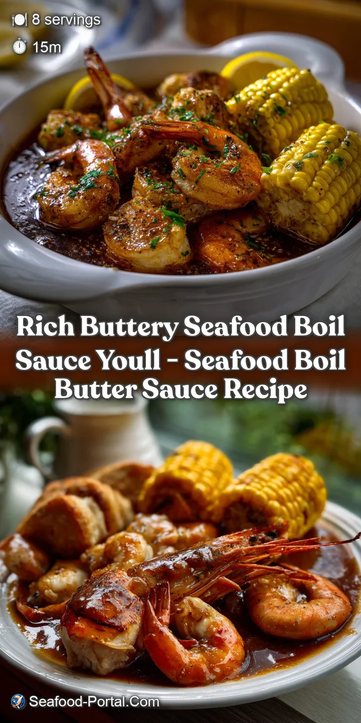 Rich Buttery Seafood Boil Sauce Youll - Seafood Boil Butter Sauce Recipe
