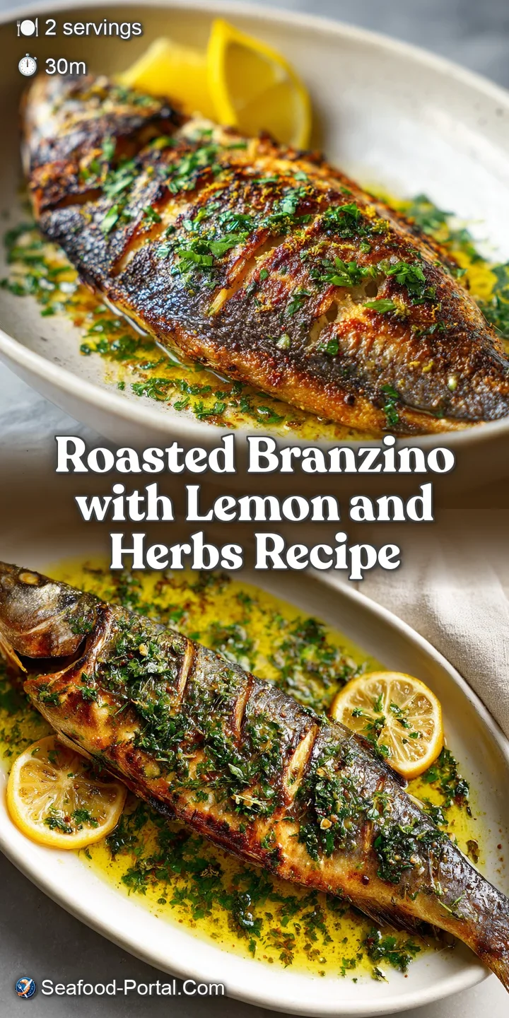 Flaky, roasted branzino glistens with olive oil, flecked with herbs and zest. The lemon scent practically jumps from the s...