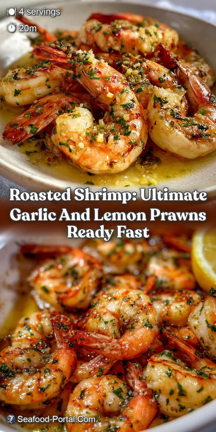Roasted Shrimp: Ultimate Garlic and Lemon Prawns Ready Fast