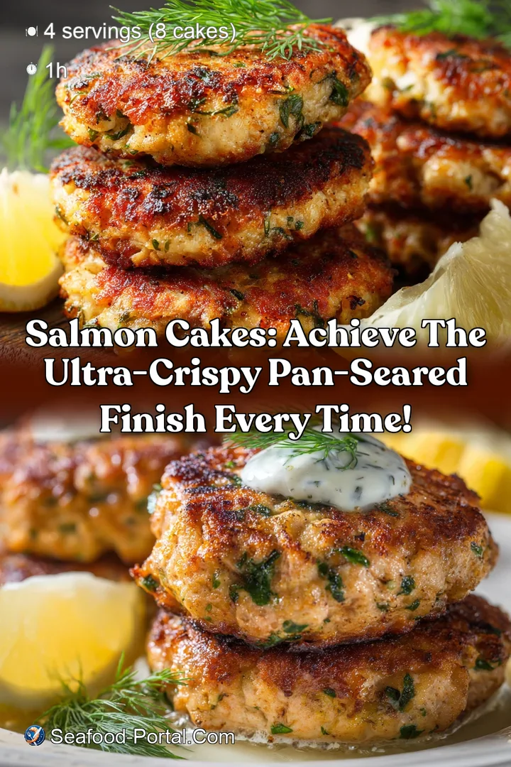 Salmon Cakes: Achieve the Ultra-Crispy Pan-Seared Finish Every Time!