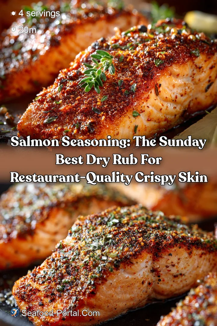 Salmon Seasoning: The Sunday Best Dry Rub for Restaurant-Quality Crispy Skin
