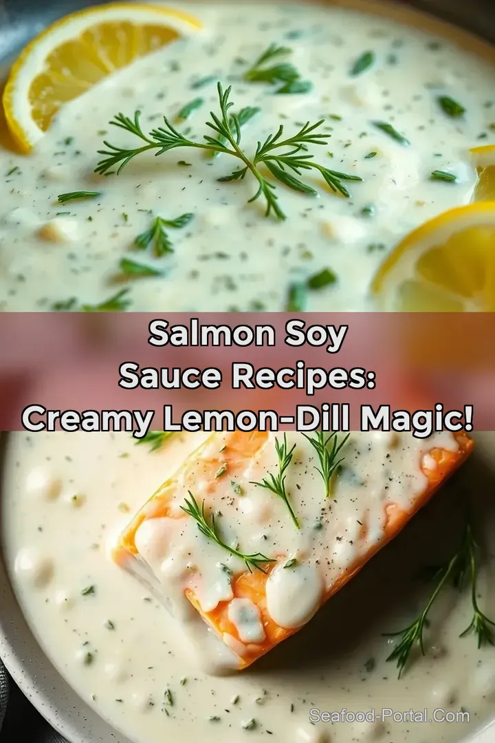 Salmon Soy Sauce Recipes: Creamy Lemon-Dill Magic!