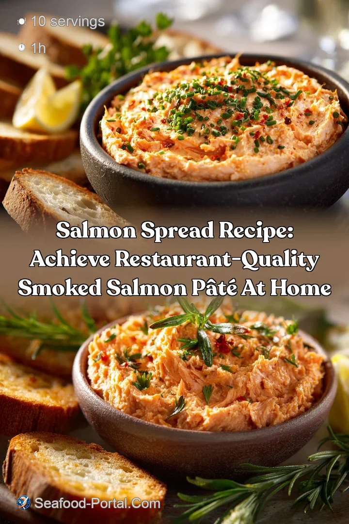 Salmon Spread Recipe: Achieve Restaurant-Quality Smoked Salmon P&acirc;t&eacute; at Home
