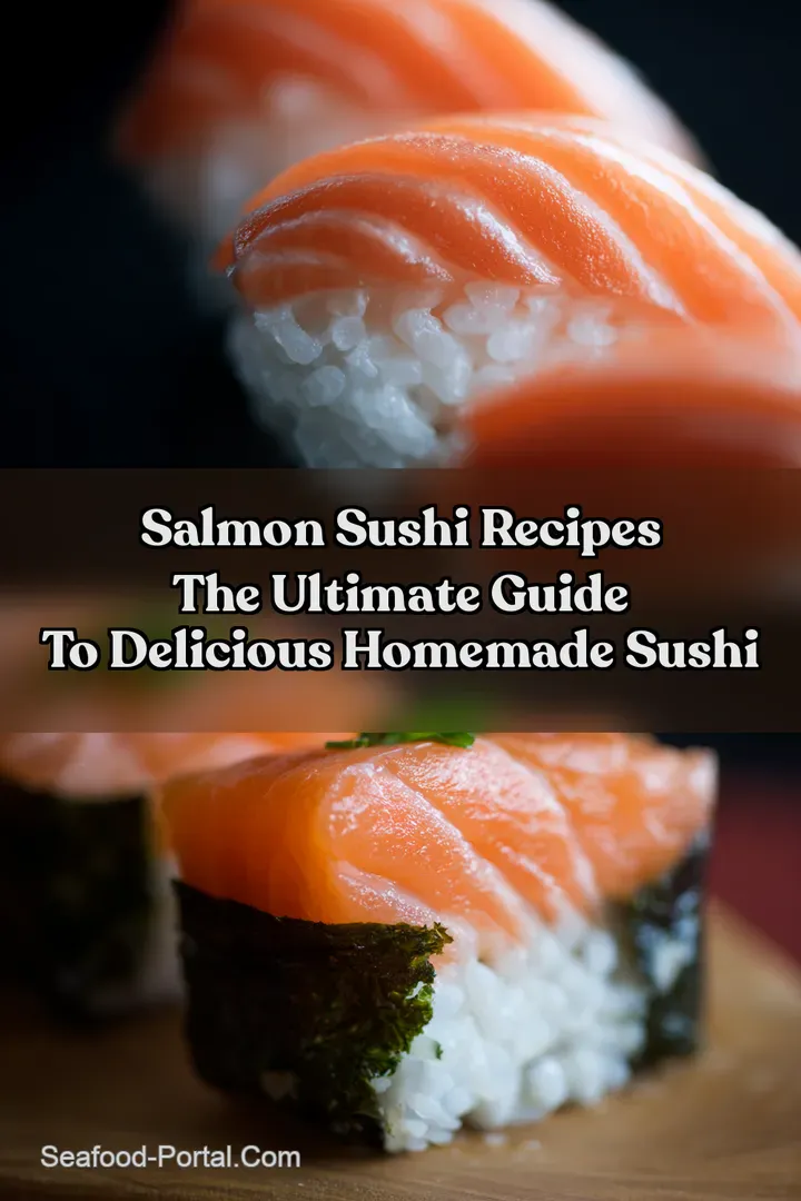Salmon Sushi Recipes The Ultimate Guide to Delicious Homemade Sushi