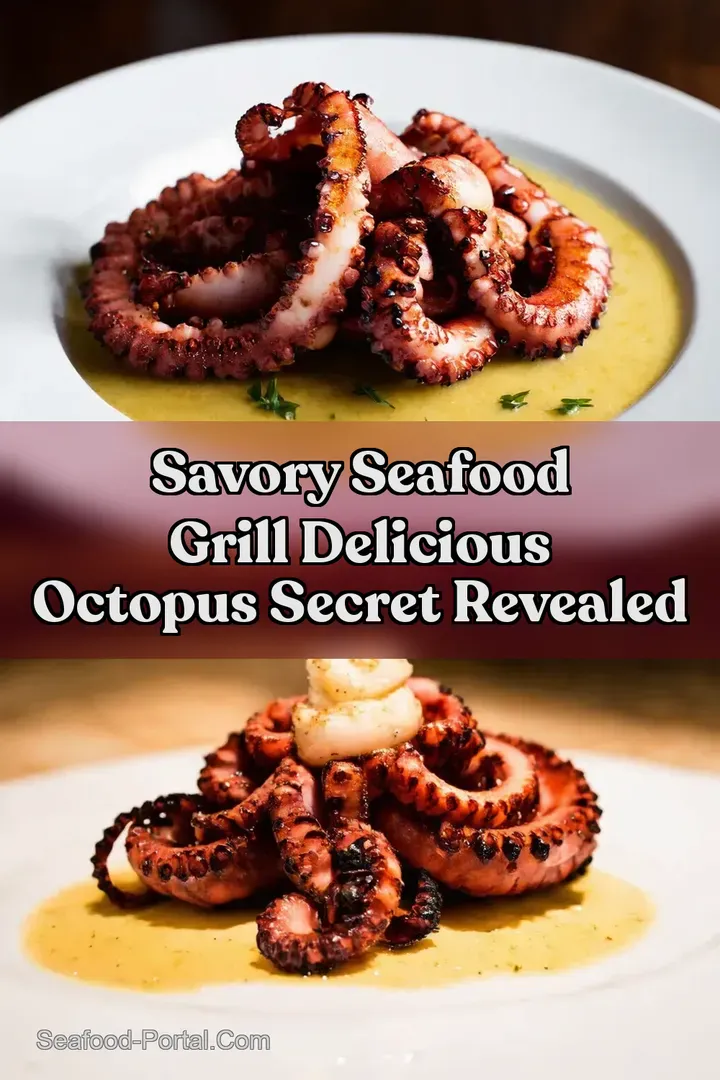Savory Seafood Grill Delicious Octopus Secret Revealed