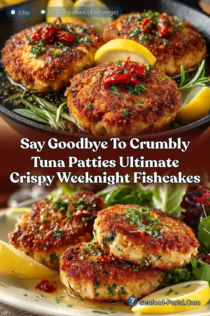 Say Goodbye to Crumbly Tuna Patties Ultimate Crispy Weeknight Fishcakes