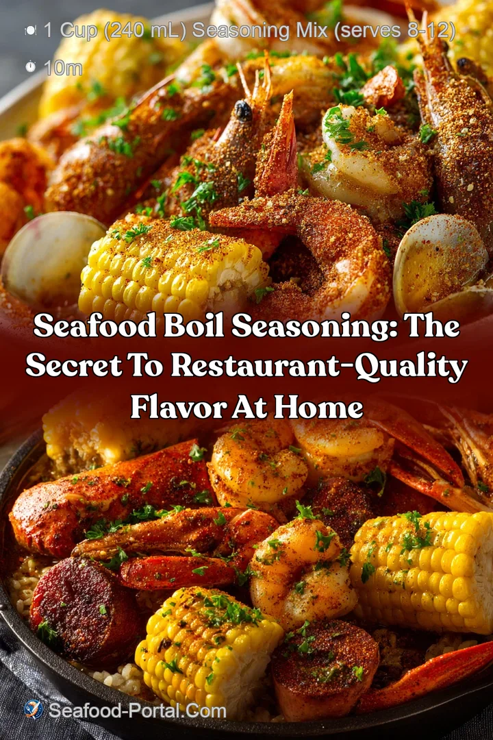 Seafood Boil Seasoning: The Secret to Restaurant-Quality Flavor at Home