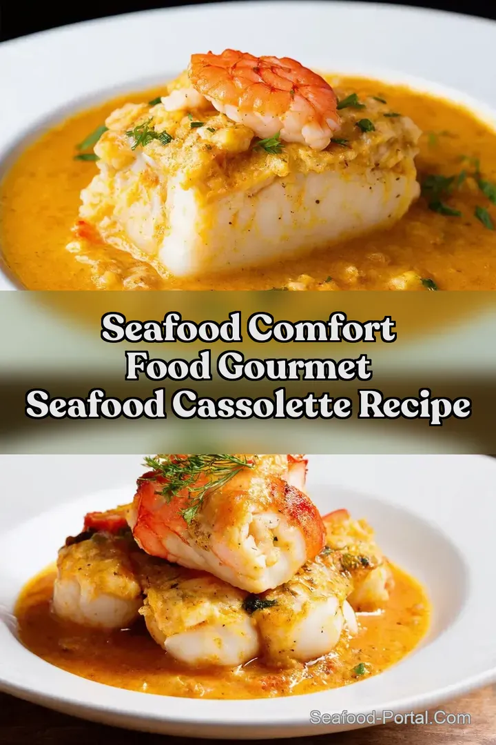 Seafood Comfort Food Gourmet Seafood Cassolette Recipe