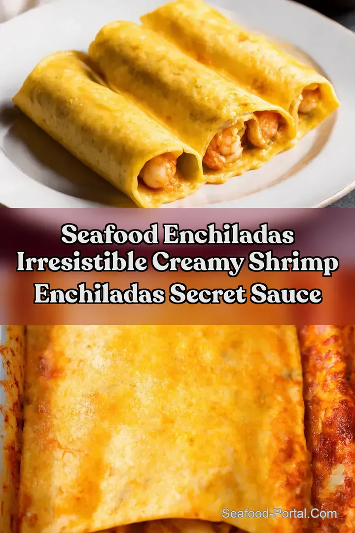 Seafood Enchiladas Irresistible Creamy Shrimp Enchiladas Secret Sauce