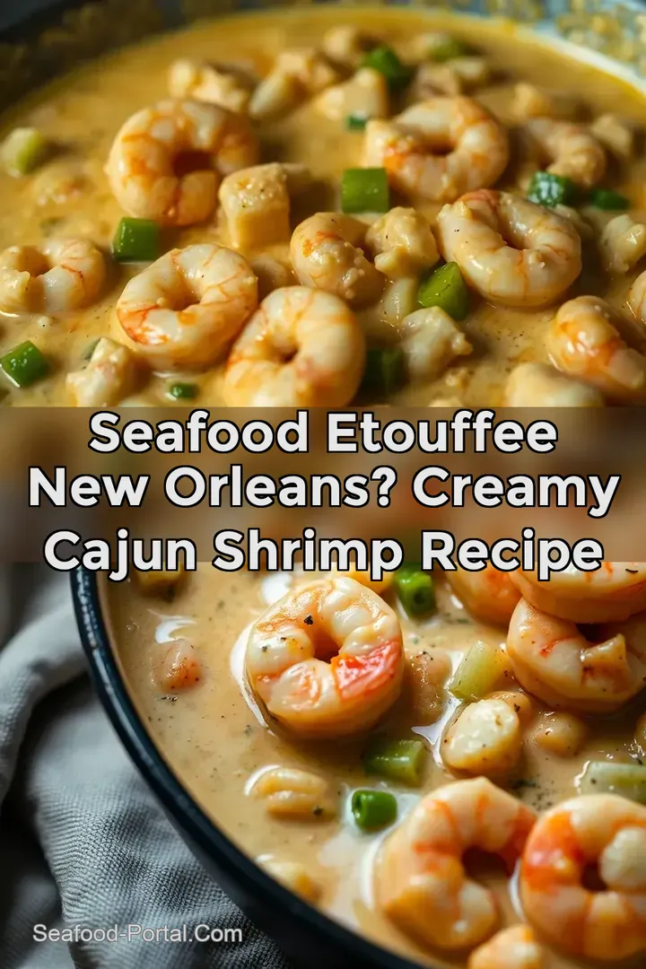 Seafood Etouffee New Orleans? Creamy Cajun Shrimp Recipe