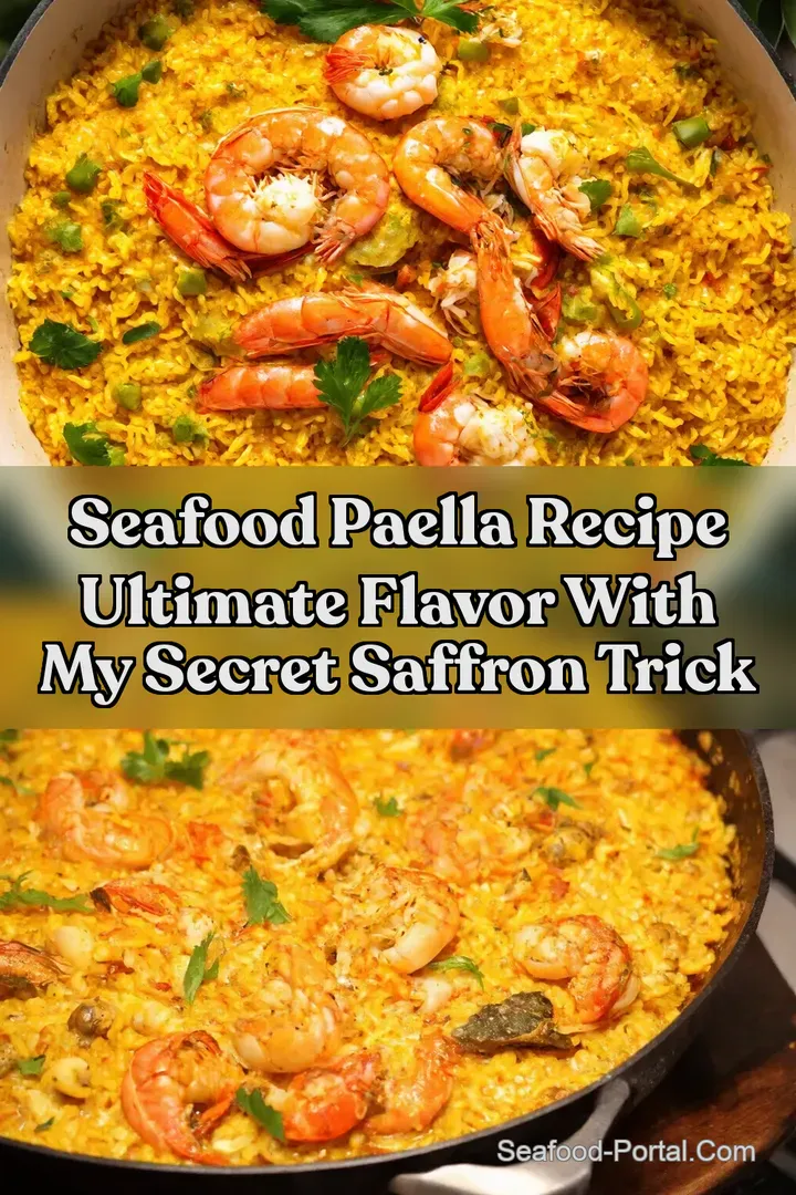 Seafood Paella Recipe Ultimate Flavor with My Secret Saffron Trick