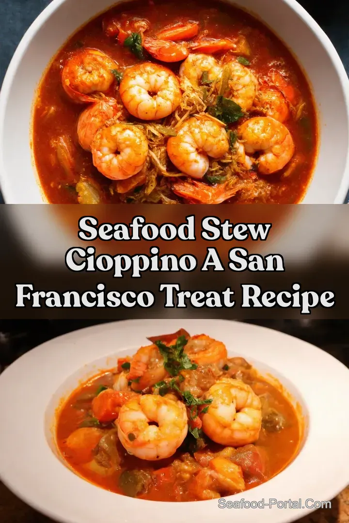 Seafood Stew Cioppino A San Francisco Treat Recipe