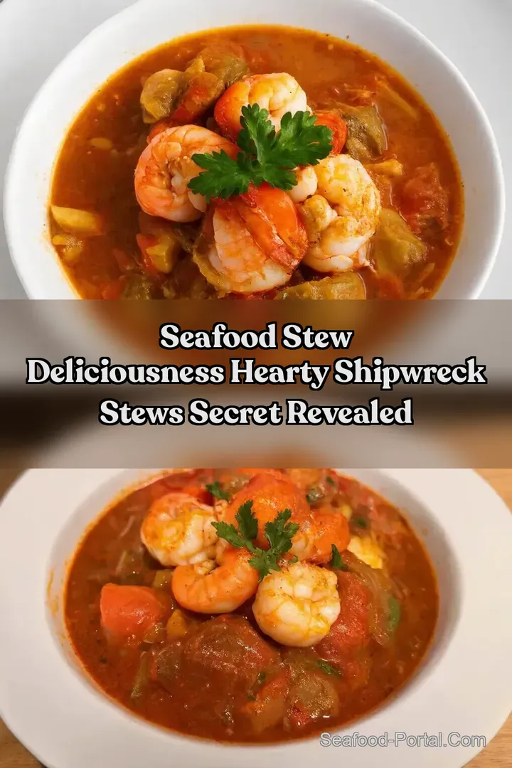 Seafood Stew Deliciousness Hearty Shipwreck Stews Secret Revealed