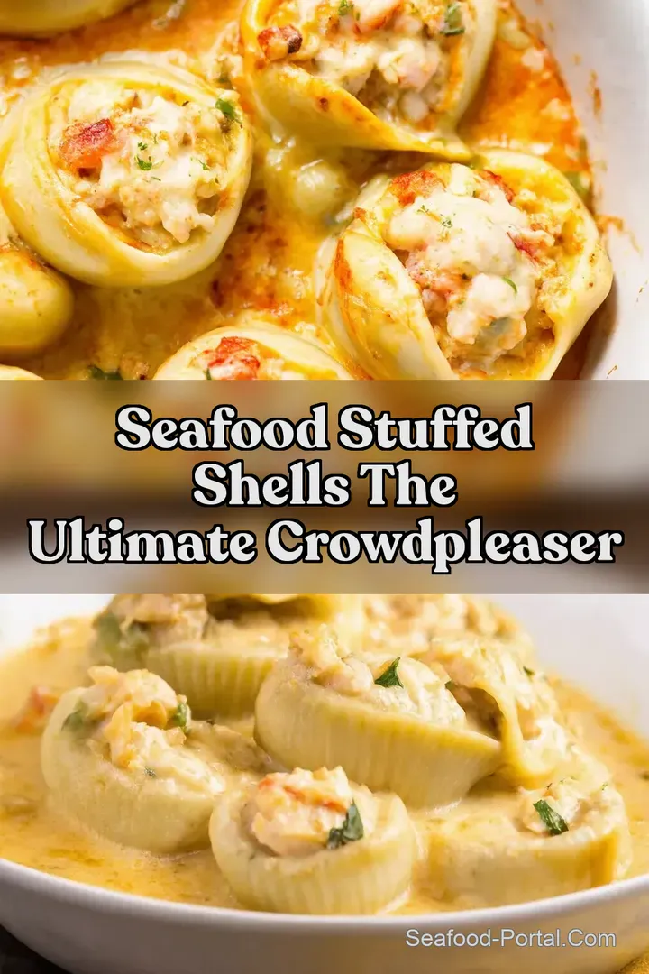 Seafood Stuffed Shells The ULTIMATE CrowdPleaser