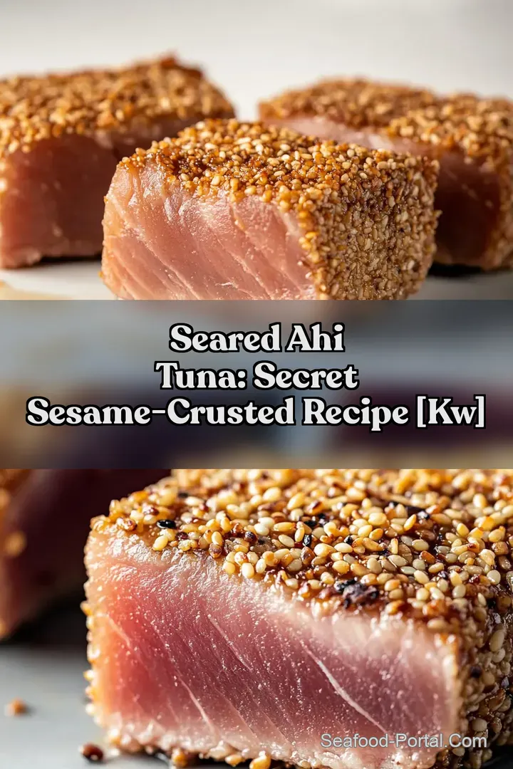 Seared Ahi Tuna: Secret Sesame-Crusted Recipe [kw]