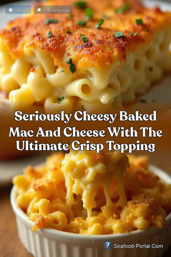 Seriously Cheesy Baked Mac and Cheese with the Ultimate Crisp Topping