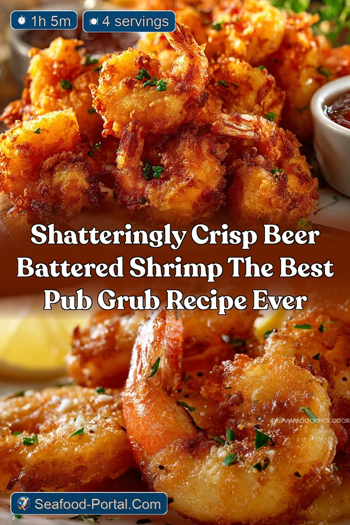 Shatteringly Crisp Beer Battered Shrimp The Best Pub Grub Recipe Ever