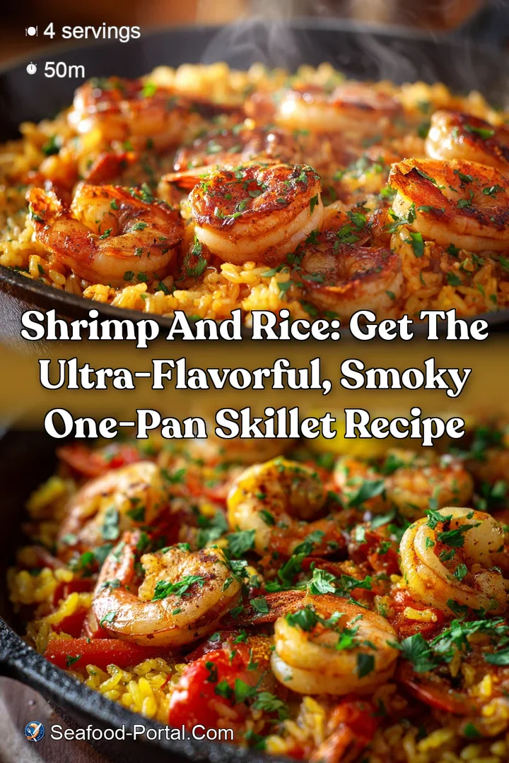 Shrimp and Rice: Get the Ultra-Flavorful Smoky One-Pan Skillet Recipe