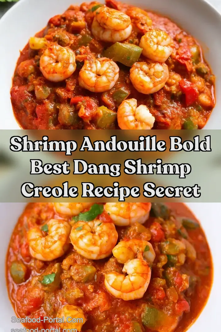 Shrimp Andouille Bold Best Dang Shrimp Creole Recipe Secret