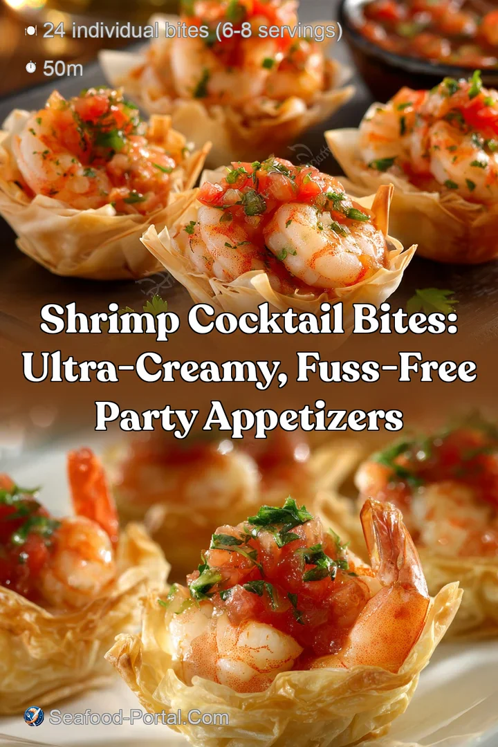 Shrimp Cocktail Bites: Ultra-Creamy Fuss-Free Party Appetizers