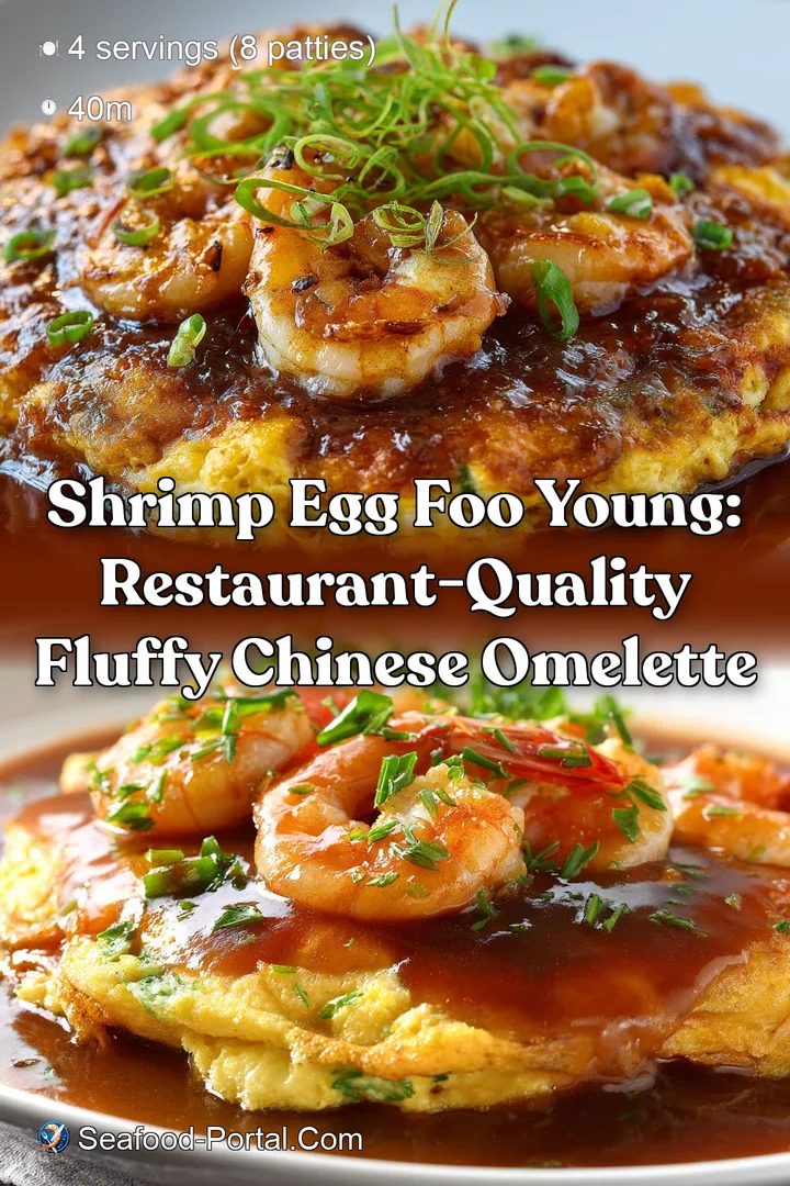 Shrimp Egg Foo Young: Restaurant-Quality Fluffy Chinese Omelette