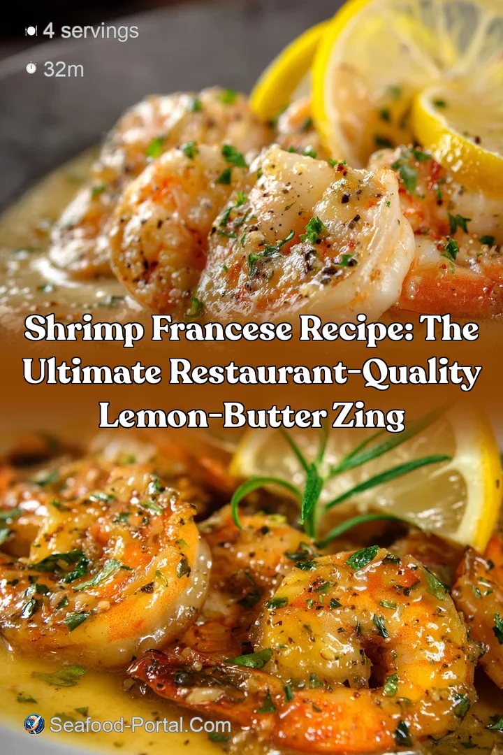 Shrimp Francese Recipe: The Ultimate Restaurant-Quality Lemon-Butter Zing