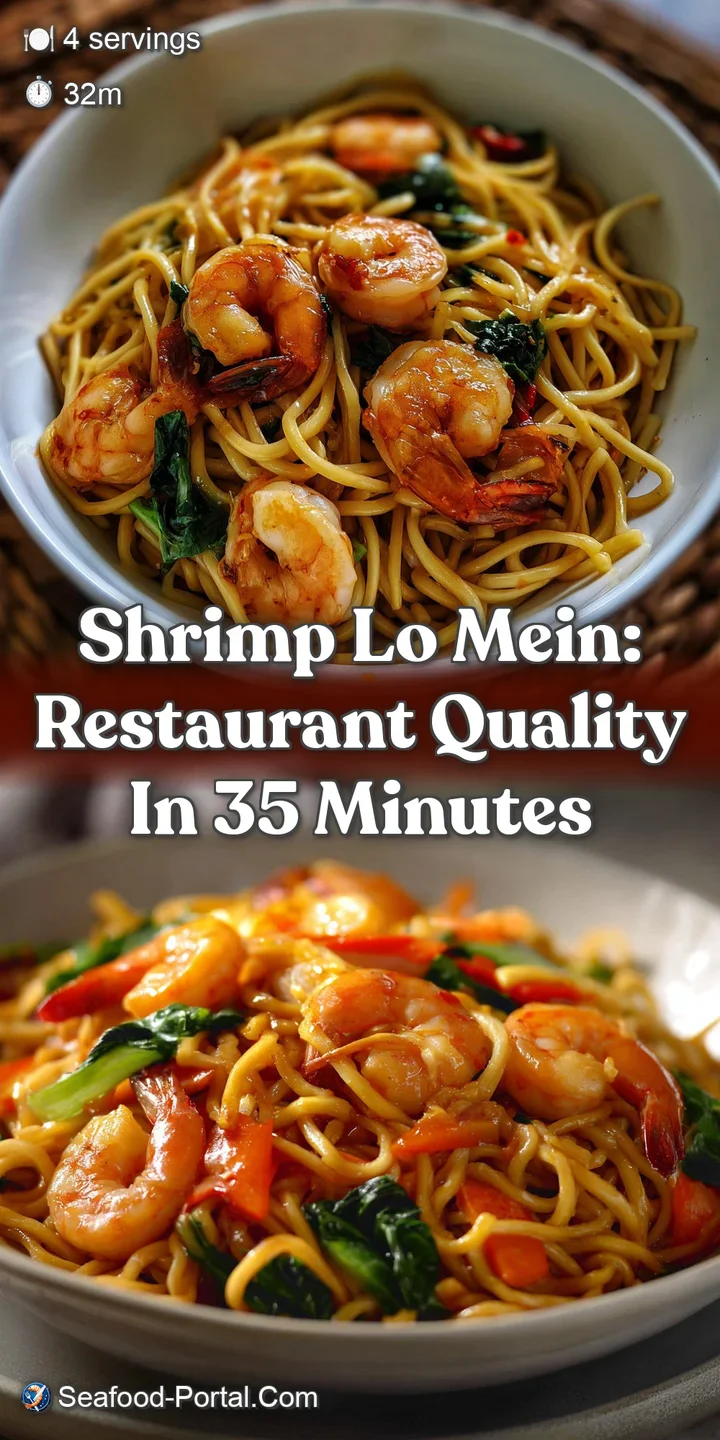 Shrimp Lo Mein: Restaurant Quality in 35 Minutes