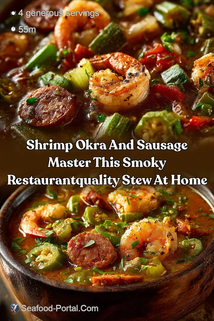 Shrimp Okra and Sausage Master This Smoky RestaurantQuality Stew at Home