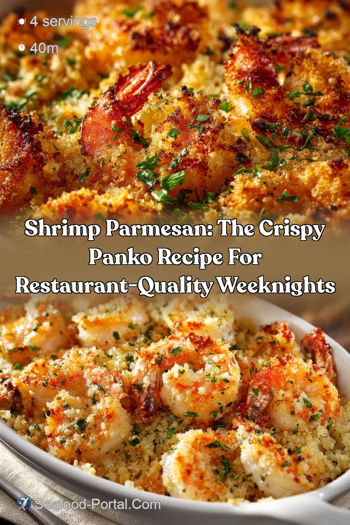 Shrimp Parmesan: The Crispy Panko Recipe for Restaurant-Quality Weeknights
