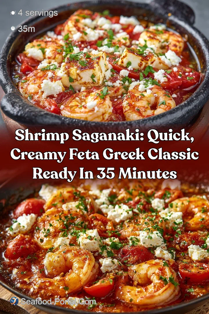 Shrimp Saganaki: Quick Creamy Feta Greek Classic Ready in 35 Minutes