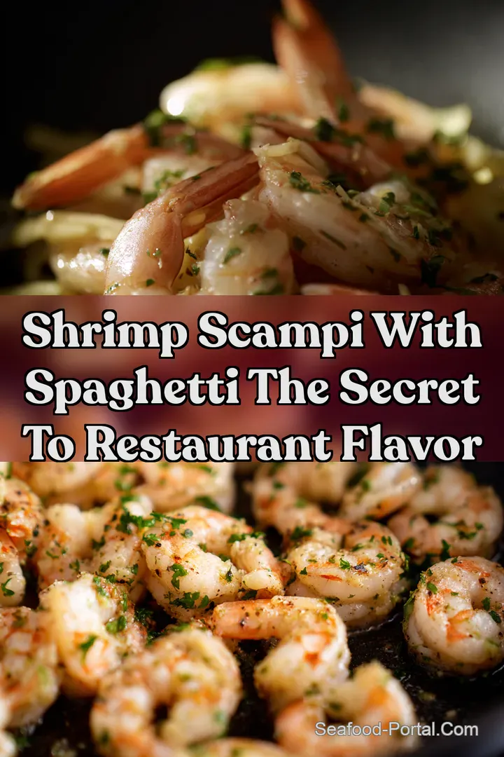 Shrimp Scampi With Spaghetti The Secret To Restaurant Flavor