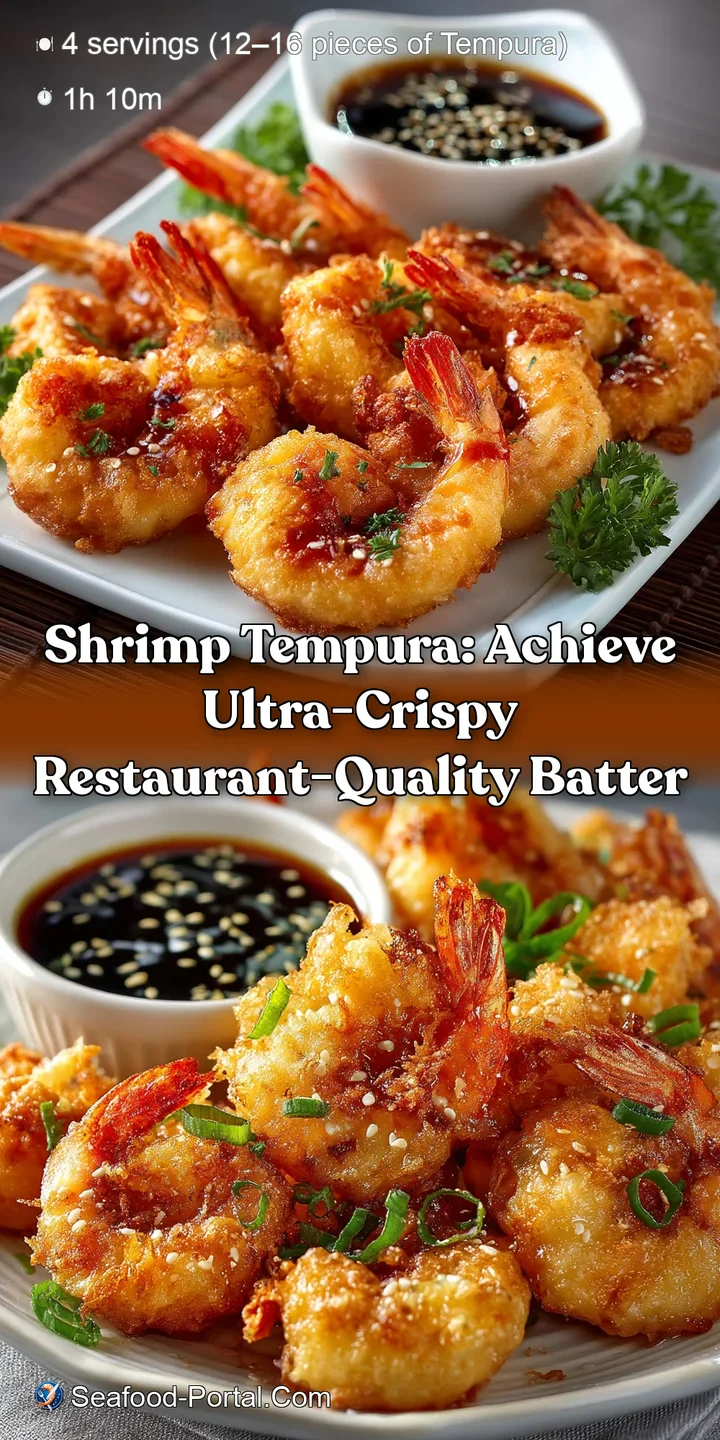 Shrimp Tempura: Achieve Ultra-Crispy Restaurant-Quality Batter