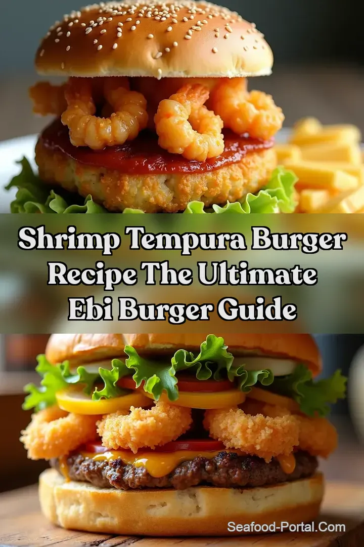 Shrimp Tempura Burger Recipe The Ultimate Ebi Burger Guide