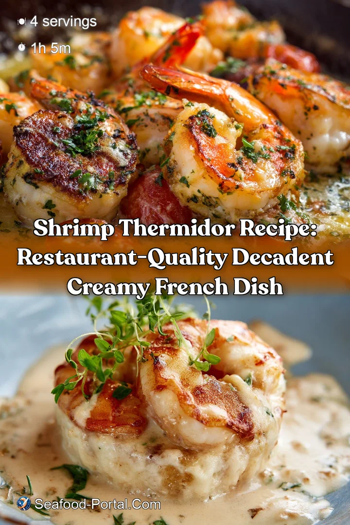 Shrimp Thermidor Recipe: Restaurant-Quality Decadent Creamy French Dish