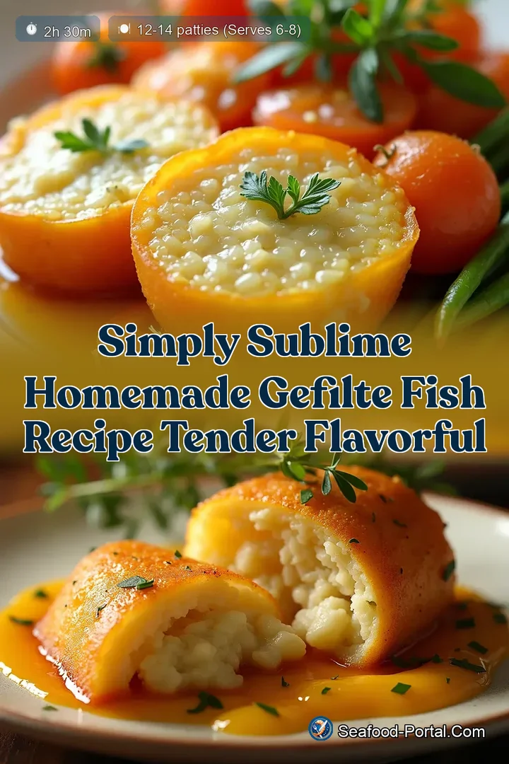 Simply Sublime Homemade Gefilte Fish Recipe Tender Flavorful