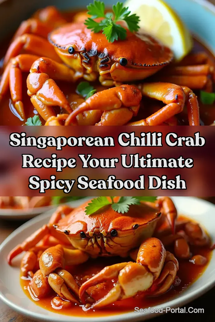 Singaporean Chilli Crab Recipe Your Ultimate Spicy Seafood Dish