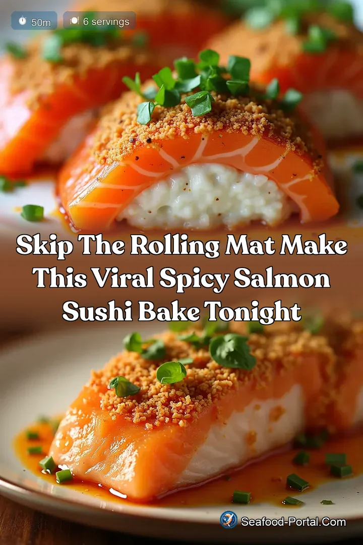 Skip the Rolling Mat Make This Viral Spicy Salmon Sushi Bake Tonight