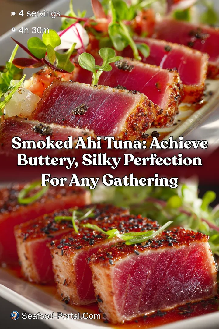 Smoked Ahi Tuna: Achieve Buttery Silky Perfection for Any Gathering