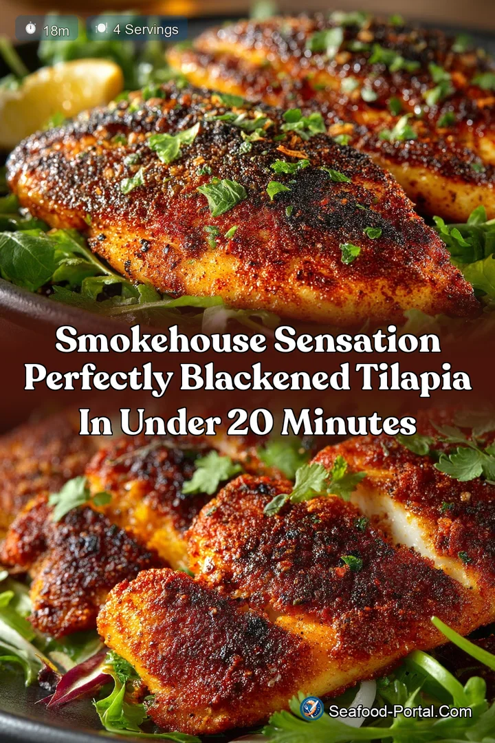 Smokehouse Sensation Perfectly Blackened Tilapia in Under 20 Minutes