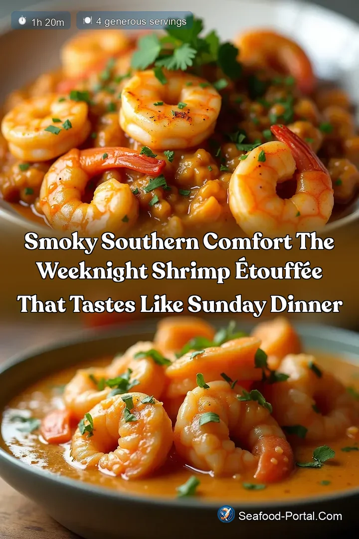 Smoky Southern Comfort The Weeknight Shrimp Étouffée That Tastes Like Sunday Dinner