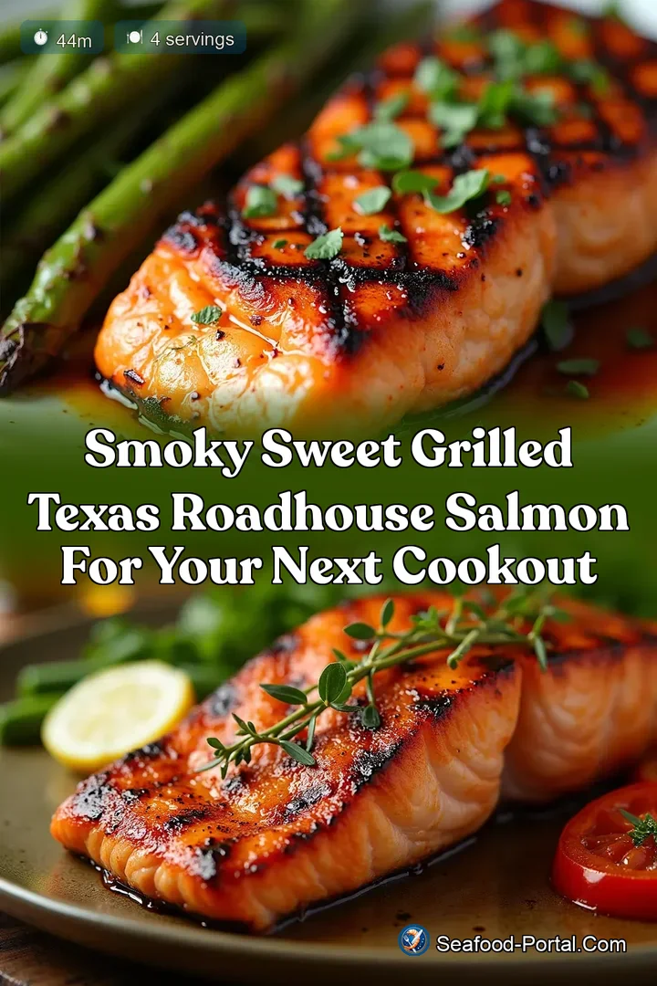 Smoky Sweet Grilled Texas Roadhouse Salmon for Your Next Cookout