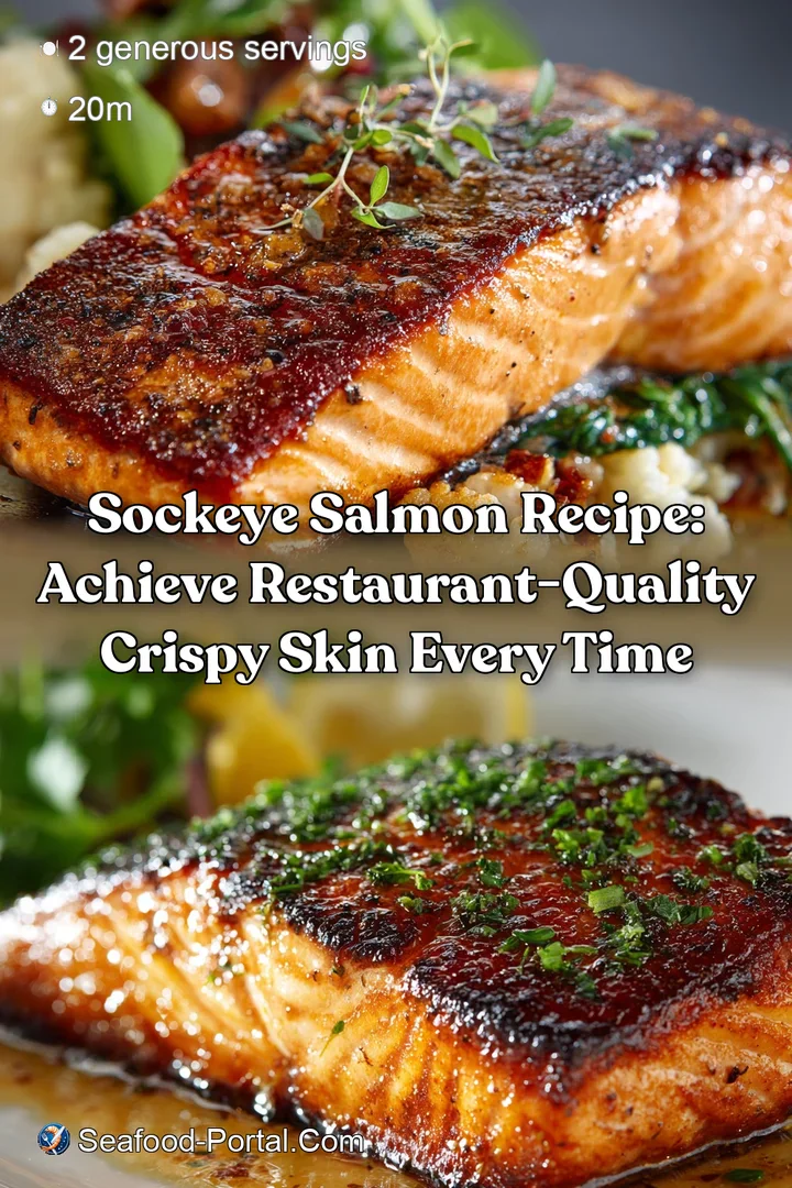 Sockeye Salmon Recipe: Achieve Restaurant-Quality Crispy Skin Every Time